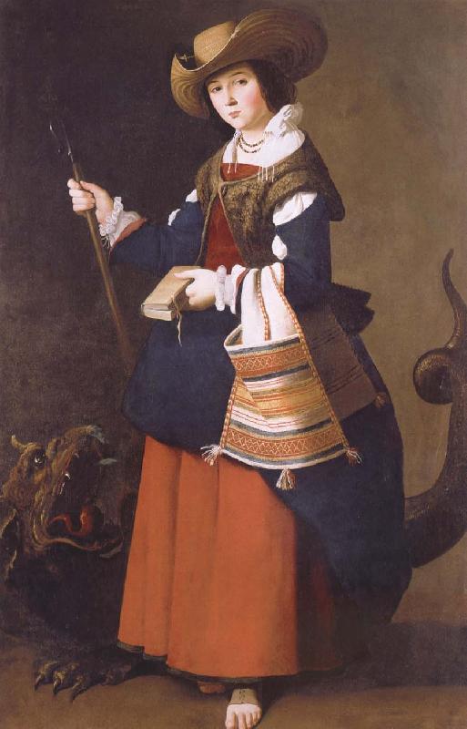 Francisco de Zurbaran St Margaret